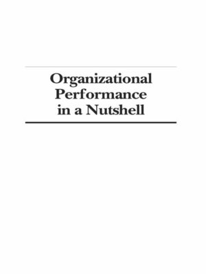 cover image of Organizational Performance in a Nutshell